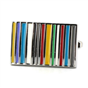 Gemelos Esmaltados Rectangulares Multicolor