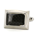 Gemelos Esmaltados Rectangulares  Negros II