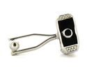 Gemelos Martillo Thor Plateado