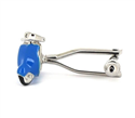 Gemelos Moto Scooter Vespa Azul
