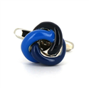 Gemelos Nudos Tricolor Azul y Negro
