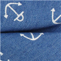 Pajarita Anclas Denim Claro
