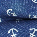 Pajarita Anclas Pequeñas Denim Claro