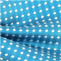 Pajarita Azul Turquesa Puntos Blancos