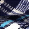Pajarita Cuadros Escoceses Azul y Blanca
