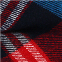 Pajarita Cuadros Escoceses Azul y Roja
