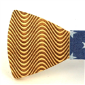 Pajarita Madera Ondas