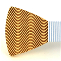 Pajarita Madera Ondas