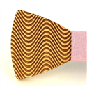 Pajarita Madera Ondas