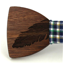 Pajarita Madera Pluma