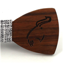 Pajarita Madera Zodiaco Capricornio