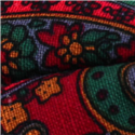 Pajarita Paisley Granate