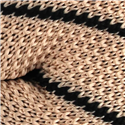 Pajarita Punto Beige Rayas Negras