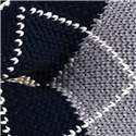Pajarita Punto Cuadros Azul y Gris