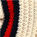 Pajarita Punto Rayas Beige