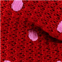Pajarita Punto Roja Lunares Rosas