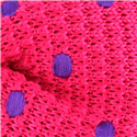 Pajarita Punto Rosa Lunares Morados