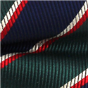 Pajarita Rayas Azul Marino y Verde