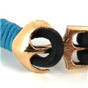 Pulsera Cuero con Ancla