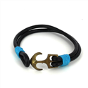 Pulsera Cuero con Ancla