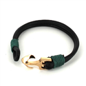 Pulsera Cuero con Ancla