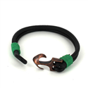 Pulsera Cuero con Ancla