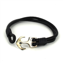 Pulsera Cuero con Ancla