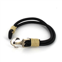 Pulsera Cuero con Ancla