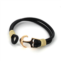 Pulsera Cuero con Ancla
