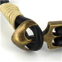 Pulsera Cuero con Ancla