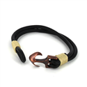 Pulsera Cuero con Ancla