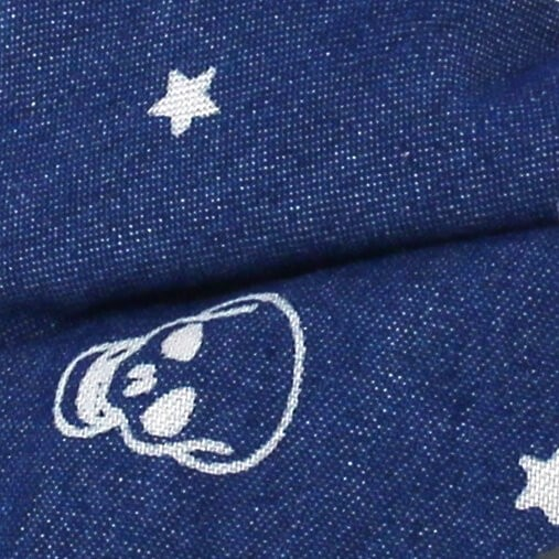Pajarita Calaveras Denim