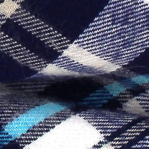 Pajarita Cuadros Escoceses Azul y Blanca