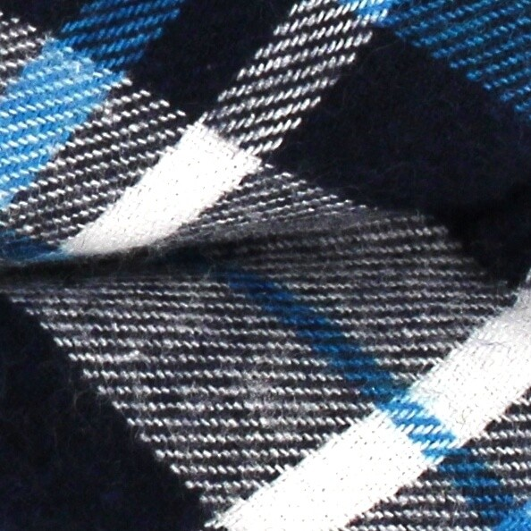 Pajarita Cuadros Escoceses Azul y Blanca