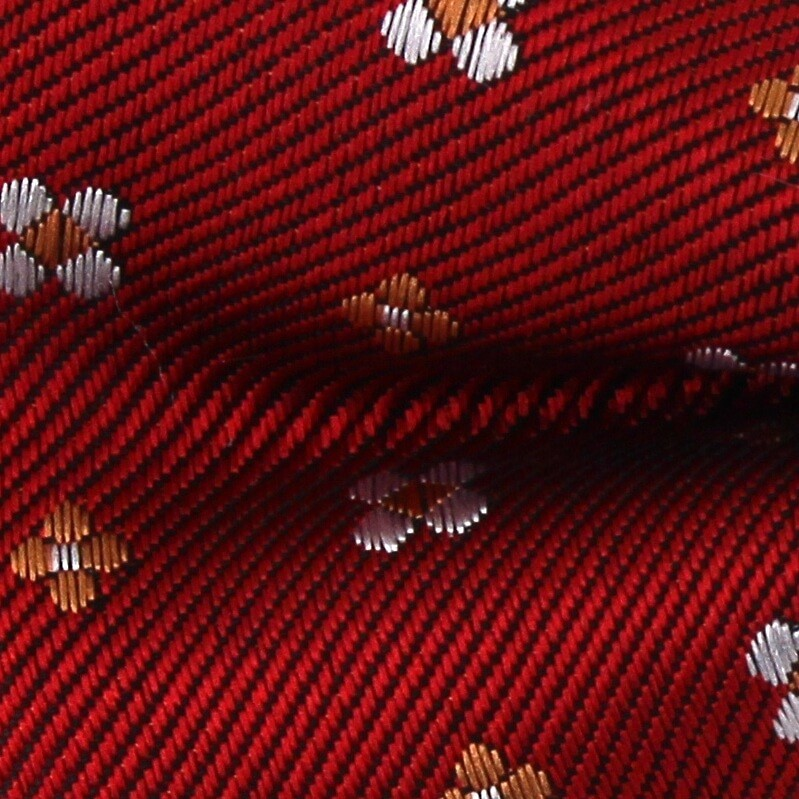 Pajarita Flores Roja