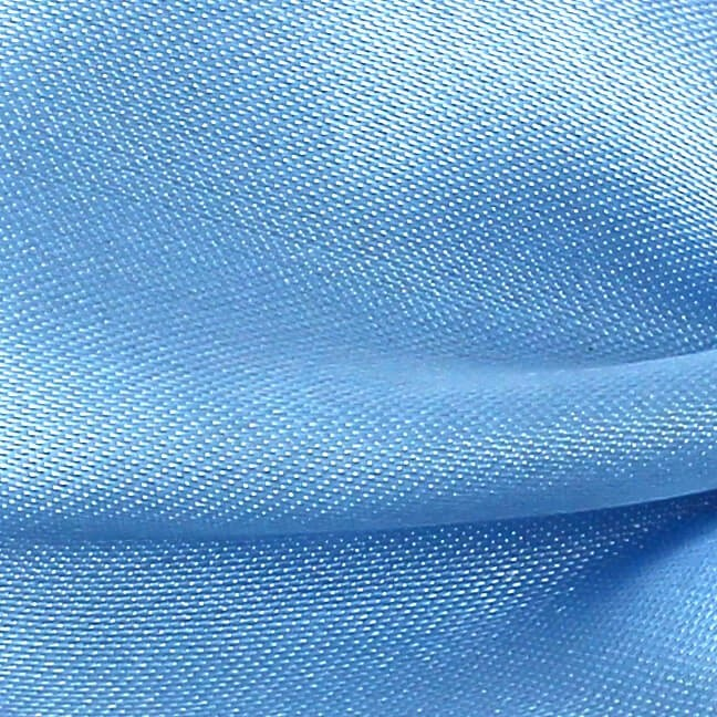 Pajarita Lisa Satén Azul Celeste