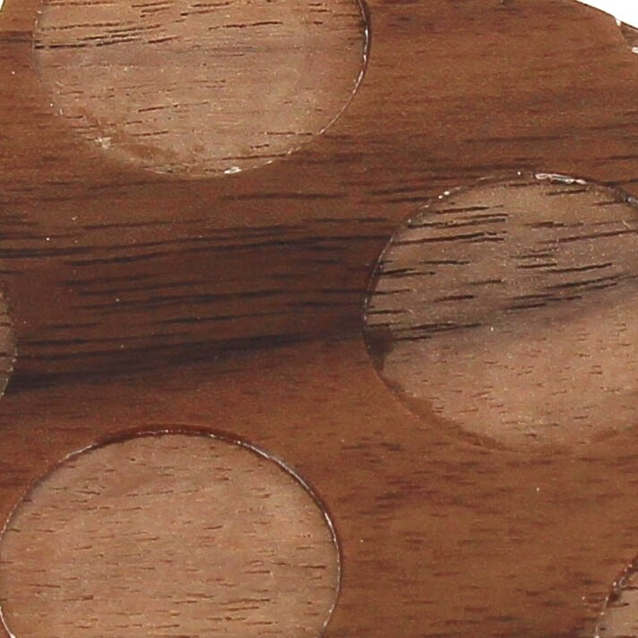 Pajarita Madera Círculos