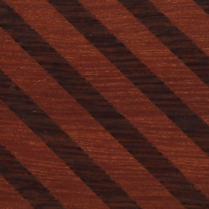 Pajarita Madera Rayas Gruesas