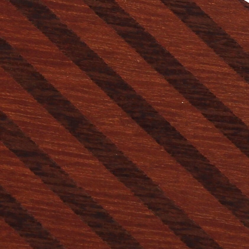 Pajarita Madera Rayas Gruesas