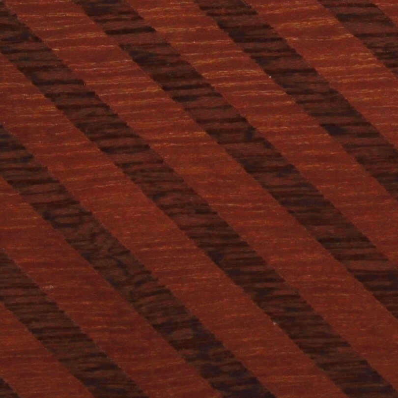 Pajarita Madera Rayas Gruesas