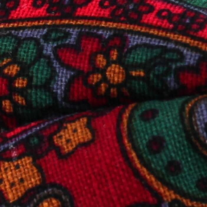 Pajarita Paisley Granate
