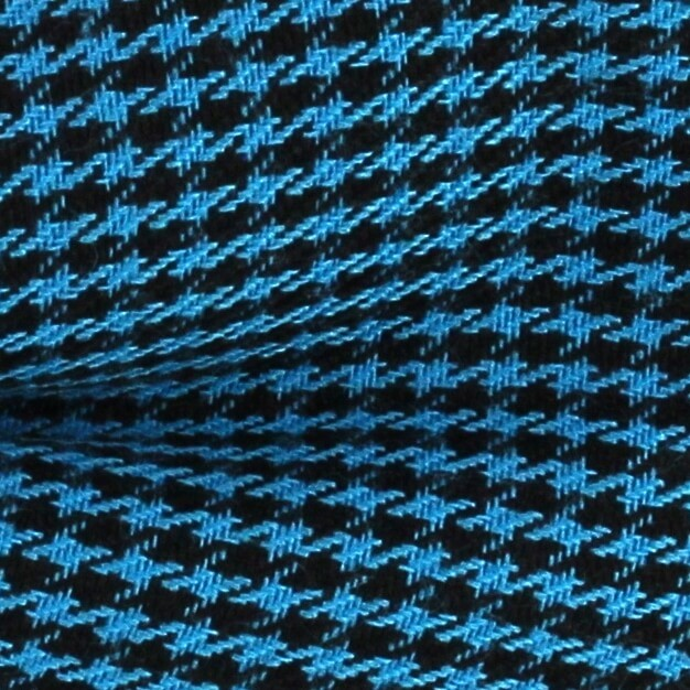 Pajarita Pata de Gallo Azul y Negra