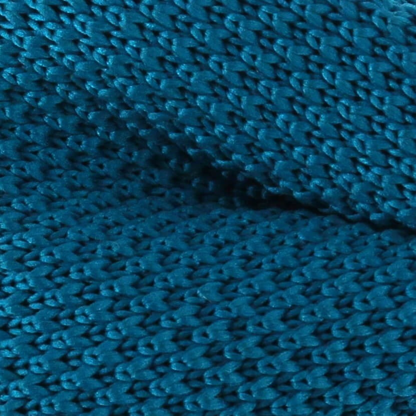 Pajarita Punto Lisa Azul Turquesa