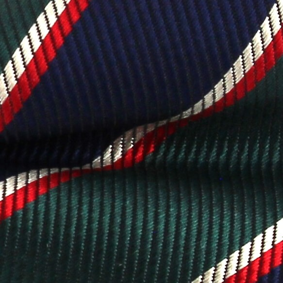 Pajarita Rayas Azul Marino y Verde