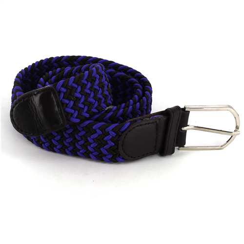 Purple and Brown Elastic Belt