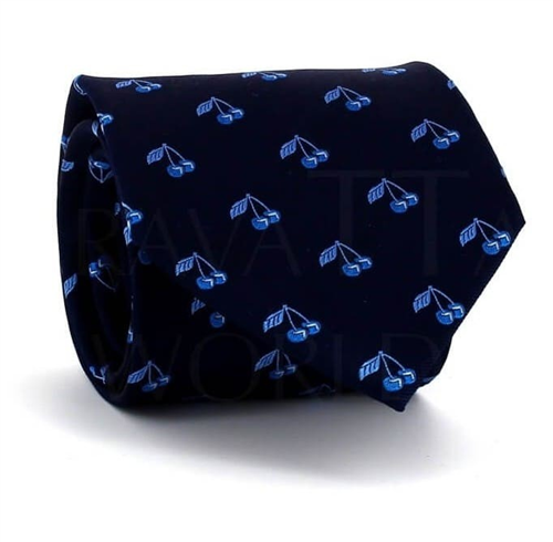 Blue Cherry Tie