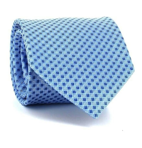 Blue Checkered Tie