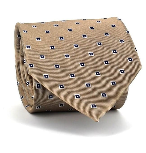 Golden Checkered Tie