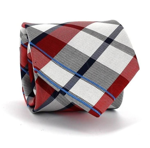 Red Scottish Check Tie II