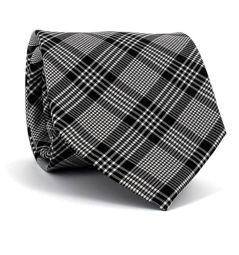 Black Prince of Wales Check Tie